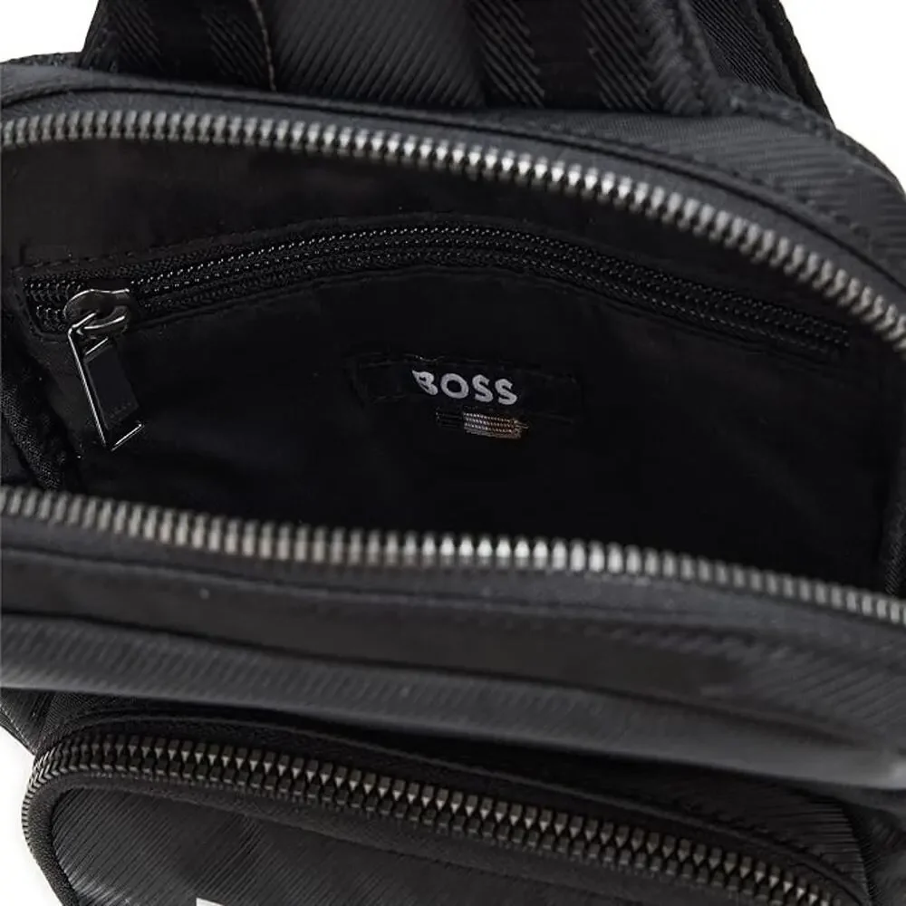 HUGO BOSS Catch 3.0 Monostrap 50548221 a one-shoulder bag men Black $165 MSRP